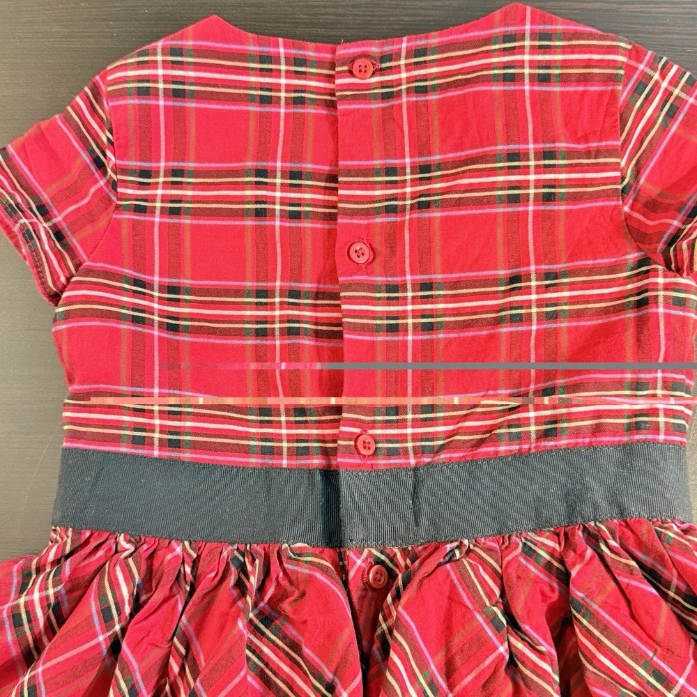 Carter's Girls Tartan Plaid Dress Size 3Toddler, with Petticoat
